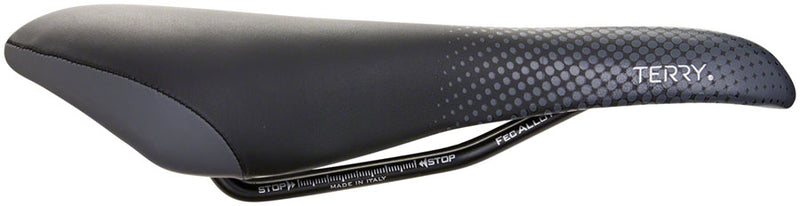 Load image into Gallery viewer, Terry Falcon X Saddle - Chromoly Black Gray Womens

