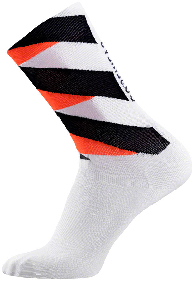 Load image into Gallery viewer, Gorewear Essential Signal Socks - White/Fire Men's 10.5-12