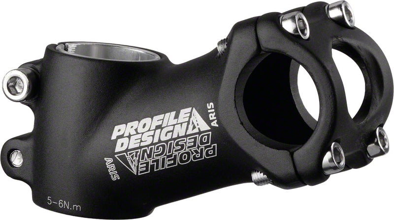 Load image into Gallery viewer, Profile Design Aris Stem - 70mm 26 Clamp +/-25 1 1/8" Aluminum Black