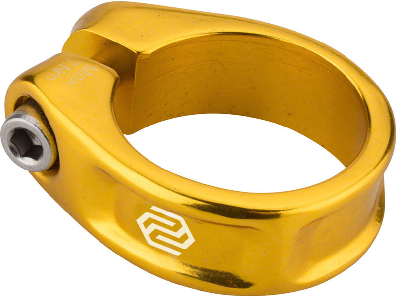 Load image into Gallery viewer, Promax FC-1 Seatpost Clamp - 31.8mm Bolt-On Gold