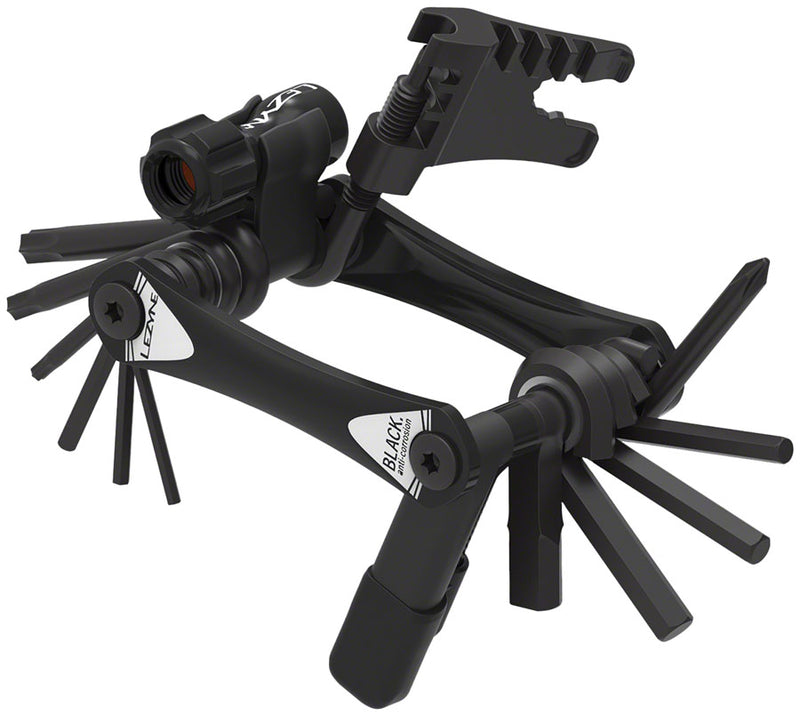 Load image into Gallery viewer, Lezyne Rap II - 20 Tubeless Multi Tool - 20 Tools With Chain Tool Tubeless Plug Kit Co2 Inflator BLK