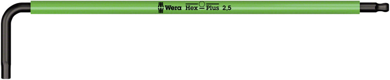 Load image into Gallery viewer, Wera 950 SPKL L-Key Hex Wrench - 2.5mm Bright Green