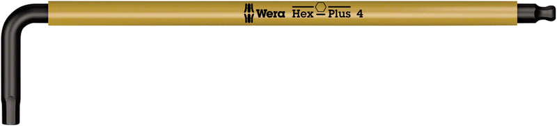 Load image into Gallery viewer, Wera 950 SPKL L-Key Hex Wrench - 4mm Yellow