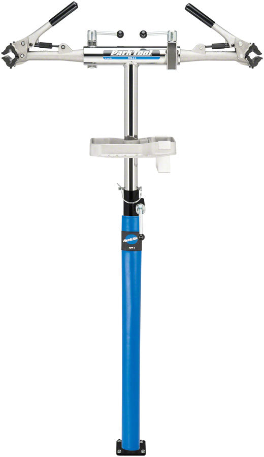 Load image into Gallery viewer, Park Tool PRS-2.3-1 Deluxe Double Arm Repair Stand 100-3C Adjustable Linkage Clamps
