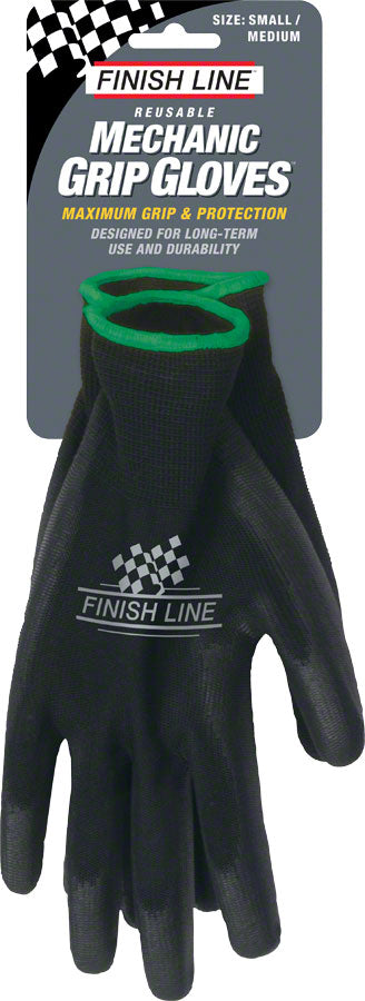 Load image into Gallery viewer, Finish Line Mechanic's Grip Gloves SM/MD