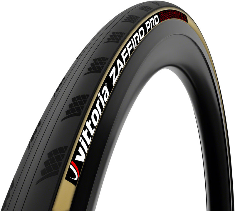 Load image into Gallery viewer, Vittoria Zaffiro Pro V Tire - 700 x 25 Clincher Folding Black/Tan 1C G2.0