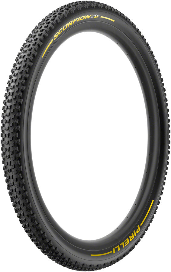 Load image into Gallery viewer, Pirelli Scorpion XC M Tire - 29 x 2.2 Tubeless Folding YLW Label Team Edition