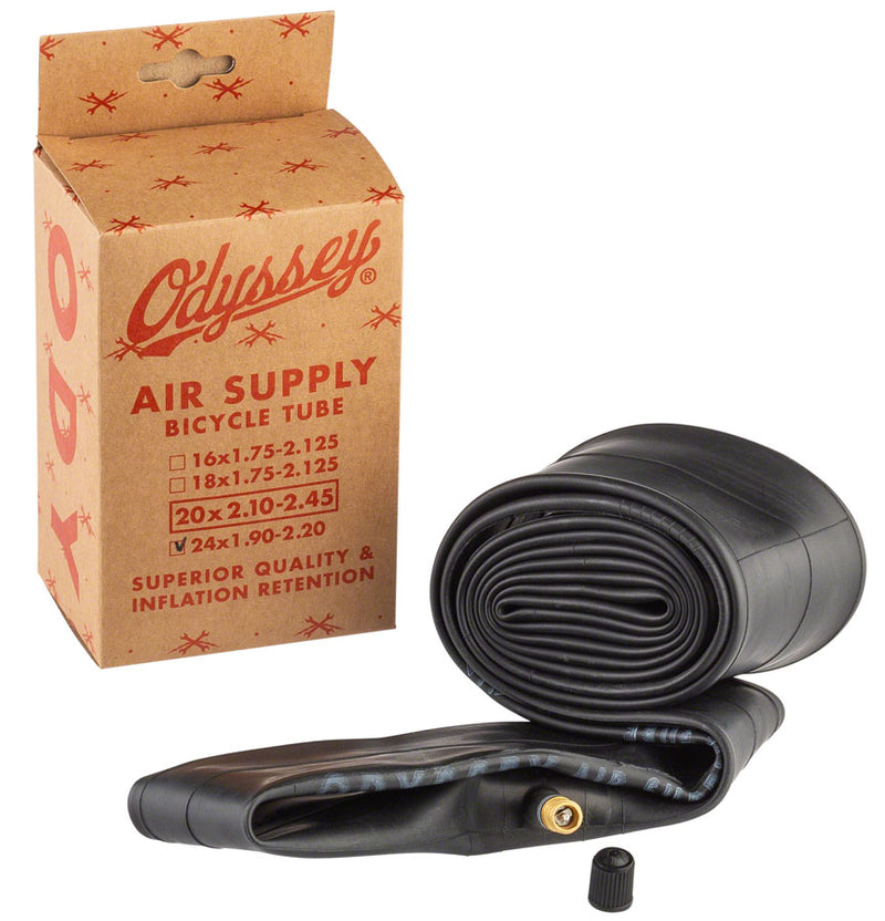 Load image into Gallery viewer, Odyssey Air Supply Tube - 24 x 1.9 - 2.2 Schrader Valve