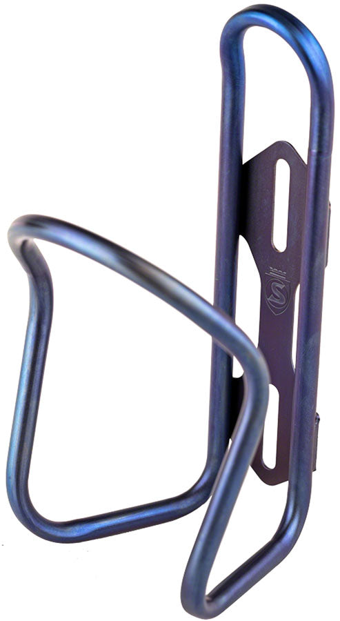 Load image into Gallery viewer, Silca Anodized Titanium Bottle Cage - Royal Purple