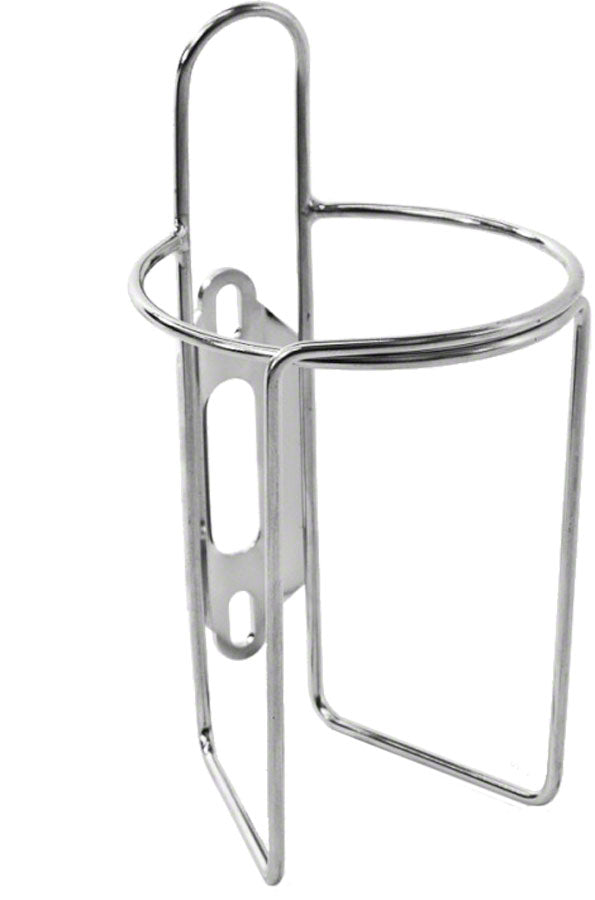 Load image into Gallery viewer, Velo Orange Retro Water Bottle Cage with Tab: Polish Stainless