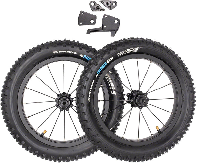 Load image into Gallery viewer, Kids Ride Shotgun Dirt Hero 14" Wheel Set - Rear Disc Tires/Tubes Included Pair