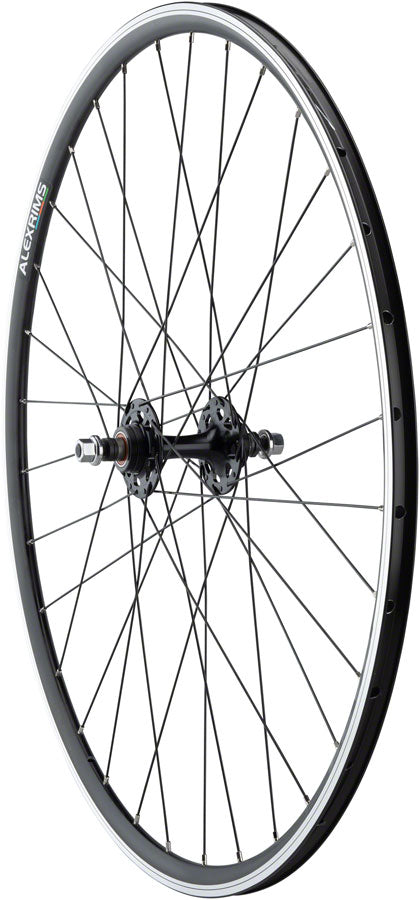 Load image into Gallery viewer, Quality Wheels Value Double Wall Series Track Rear Wheel - 700 10 x 1 x 120mm Rim Brake Fixed/Freewheel BLK Clincher 32H