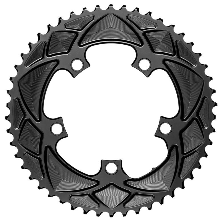 Load image into Gallery viewer, absoluteBLACK Round Chainring 5x110BCD 50T - Black