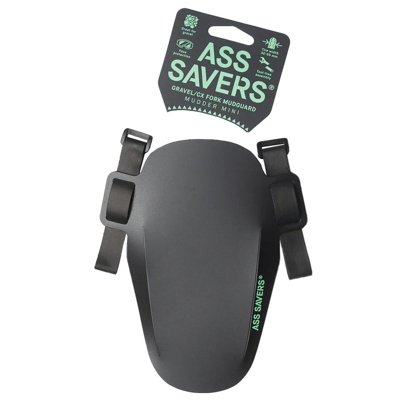 Load image into Gallery viewer, Ass Savers Mudder Mini Fender Black - MFM-1
