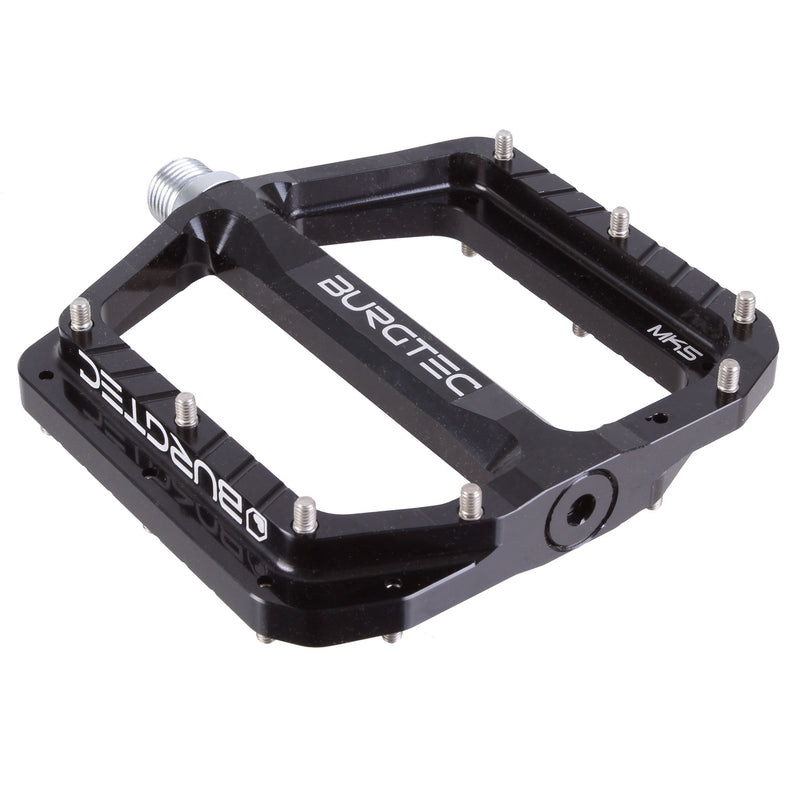 Load image into Gallery viewer, Burgtec Penthouse MK5 Pedals CrMo Black