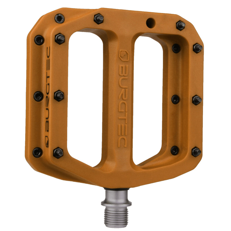 Load image into Gallery viewer, Burgtec MK4 Composite Flat Pedals Kash Bronze