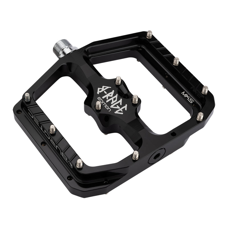 Load image into Gallery viewer, Burgtec Penthouse Flat MK5 B-Rage Edition Pedals Burg Black