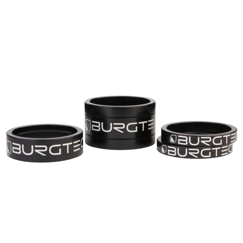 Load image into Gallery viewer, Burgtec Stem Spacer Kit Burgtec Black 4/Count