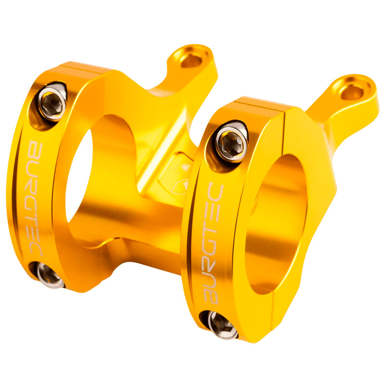 Load image into Gallery viewer, Burgtec MK3 Direct Mount Stem (35) 45mm Burgtec Bullion Gold