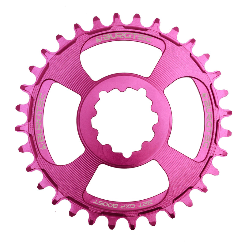 Load image into Gallery viewer, Burgtec GXP Boost 3mm Thick Thin Chainring 32T Purple Rain