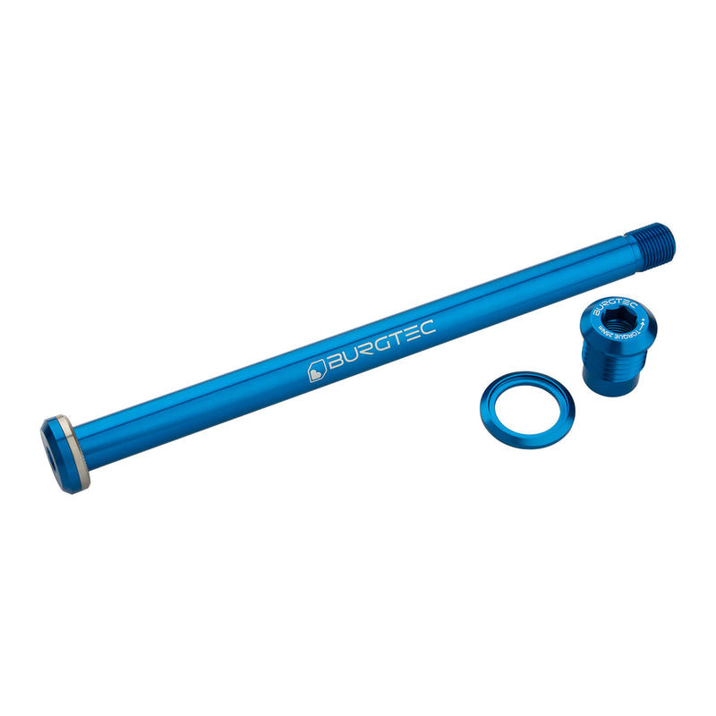 Load image into Gallery viewer, Burgtec Yeti Boost Rear Axle 12x174mm Deep Blue