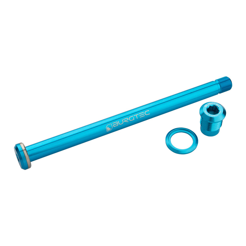 Load image into Gallery viewer, Burgtec Yeti Boost Rear Axle 12x174mm Colorado Blue