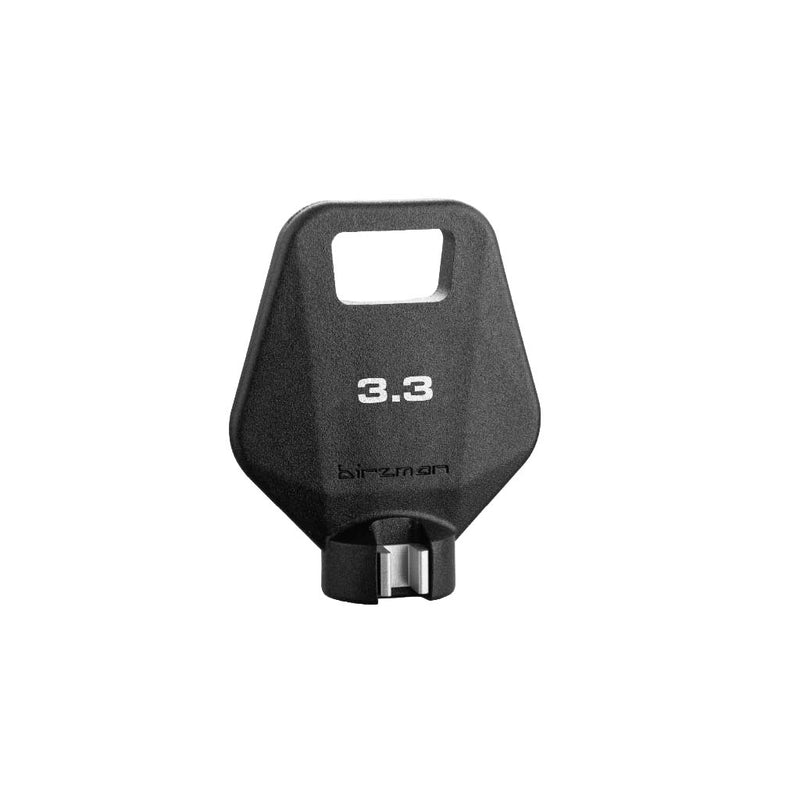 Load image into Gallery viewer, Birzman Two-Way Spoke Wrench Black 3.3mm