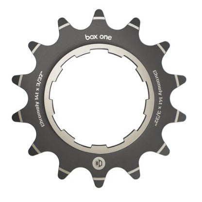 Load image into Gallery viewer, BOX Box One 3/32" CNC CrMo Cog Black - 14t