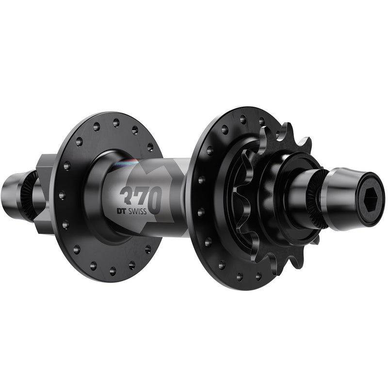 Load image into Gallery viewer, DT Swiss 370 DJ 6B Disc Rear Hub 32h 10x135mm nutted