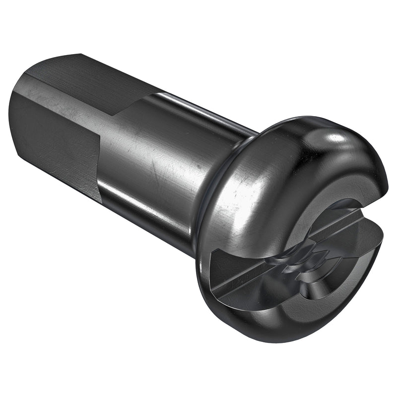 Load image into Gallery viewer, DT Swiss ProLock Alloy Nipple 14g/16mm Black Box/100
