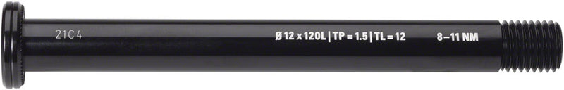 Load image into Gallery viewer, WHISKY No.9 Thru Bolt - 12mm 120mm P1.5 TL12 Black