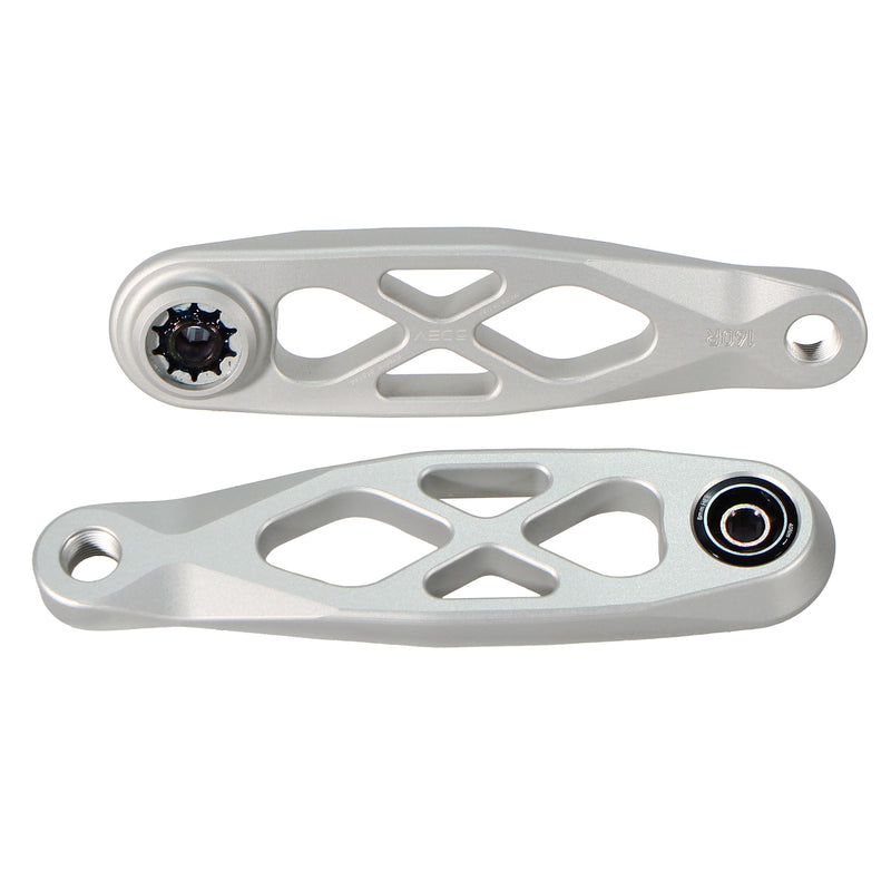 Load image into Gallery viewer, 5Dev R-Spec eCranks ISIS Spline Drive 160mm Silver