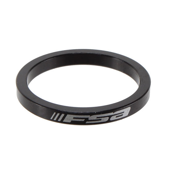 Load image into Gallery viewer, FSA Aluminum Headset Spacer 1.5" x 5mm Blk - Each