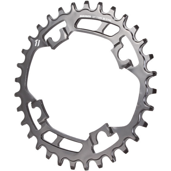 Load image into Gallery viewer, SRAM X-Sync 1x9-11sp 94BCD 3.5mm Steel 32t Black