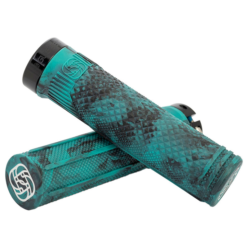 Load image into Gallery viewer, Gusset S2 X-Soft Grips Black/Teal - Pair