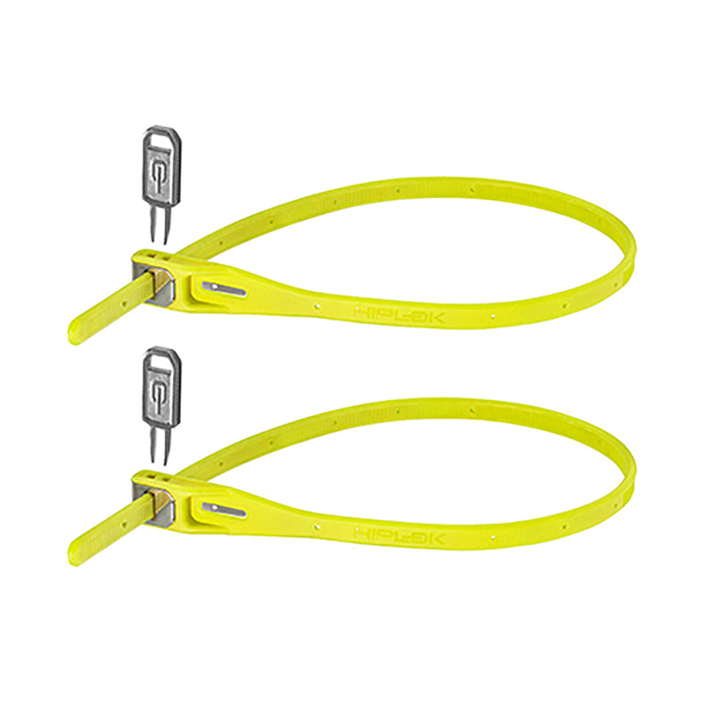 Load image into Gallery viewer, Hiplok Z Lok Twin Count Zip Key Lock Lime
