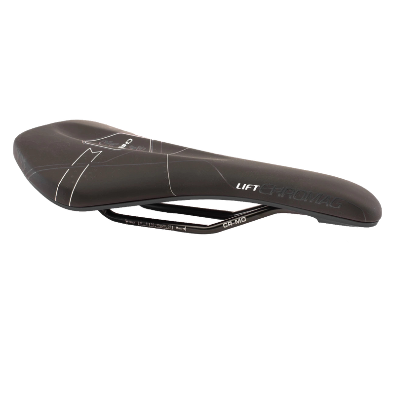 Load image into Gallery viewer, Chromag Lift Saddle Synth Top CrMo Rails - Black/Gray