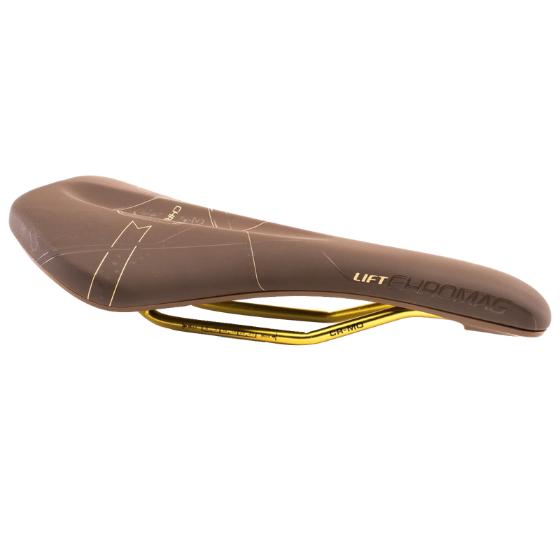 Load image into Gallery viewer, Chromag Lift Saddle Synth Top CrMo Rails - Rawhide