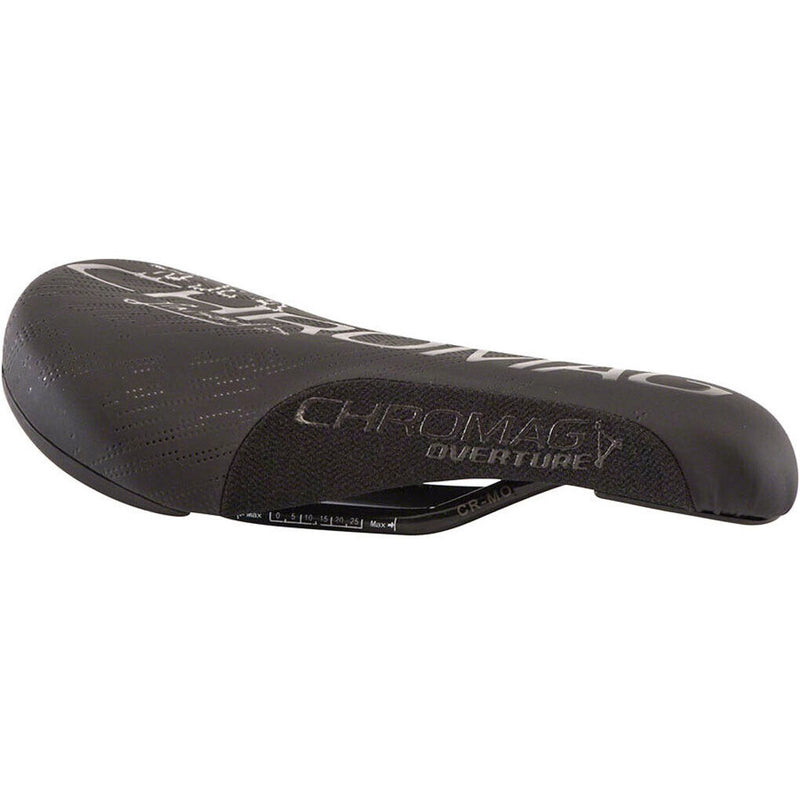Load image into Gallery viewer, Chromag Overture Saddle CrMo Rails - Black