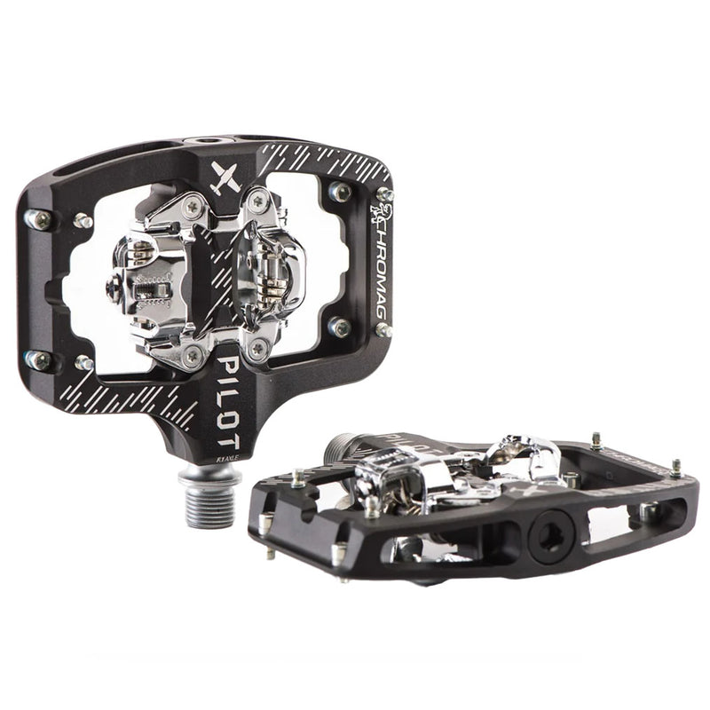 Load image into Gallery viewer, Chromag Pilot SPD Pedals Black