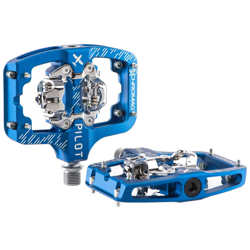 Load image into Gallery viewer, Chromag Pilot SPD Pedals Blue