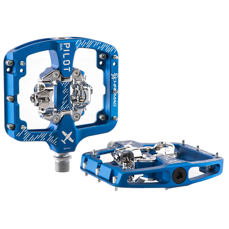 Load image into Gallery viewer, Chromag Pilot BA SPD Pedals Blue