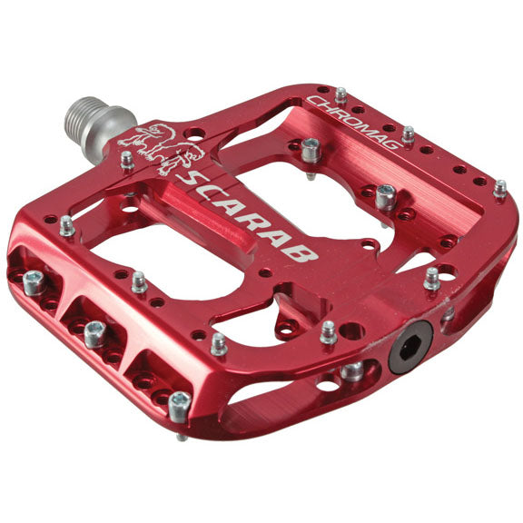 Load image into Gallery viewer, Chromag Scarab Pedals Red