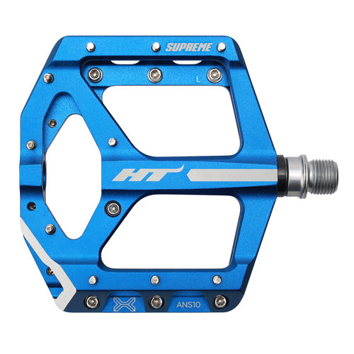Load image into Gallery viewer, HT Pedals ANS10 Supreme Platform Pedals CrMo - Royal Blue