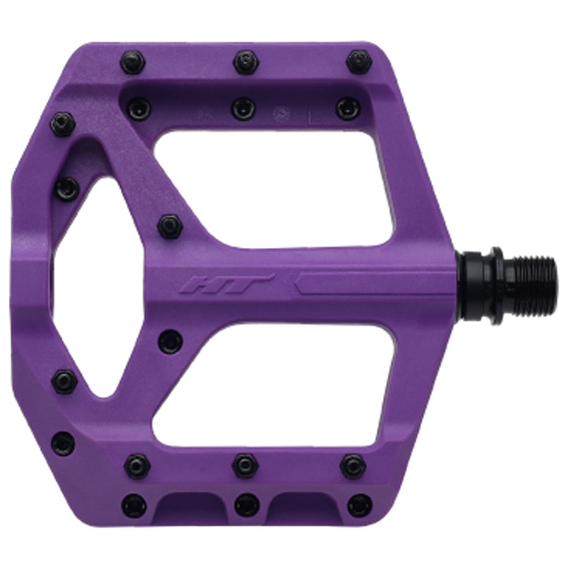 Load image into Gallery viewer, HT Pedals PA32A Platform Pedal CrMo Dark Purple