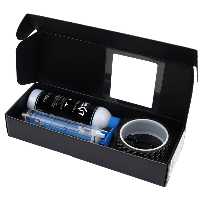 Load image into Gallery viewer, MilKit Tubeless Conversion Kit Stem 45mm Rim Strip 21mm