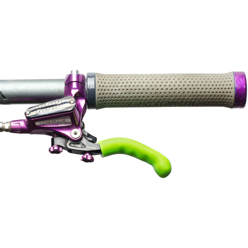 Load image into Gallery viewer, Miles Wide Sticky Fingers Brake Lever Covers Green