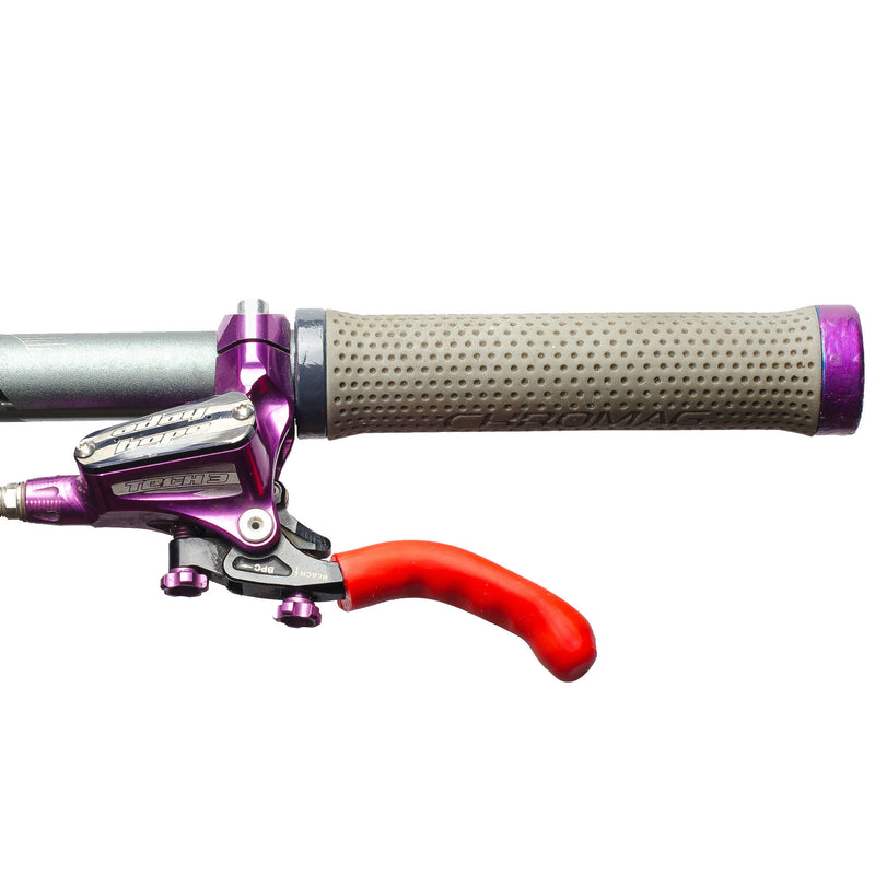 Load image into Gallery viewer, Miles Wide Sticky Fingers Brake Lever Covers Red