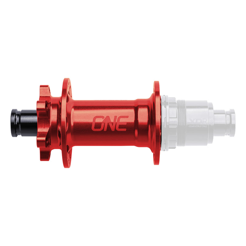 Load image into Gallery viewer, OneUp Components 6B-Disc Rear Hub 12x148mm No FH 28h Red