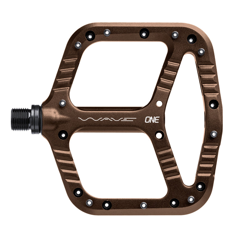 Load image into Gallery viewer, OneUp Components Wave Platform Pedals Bronze